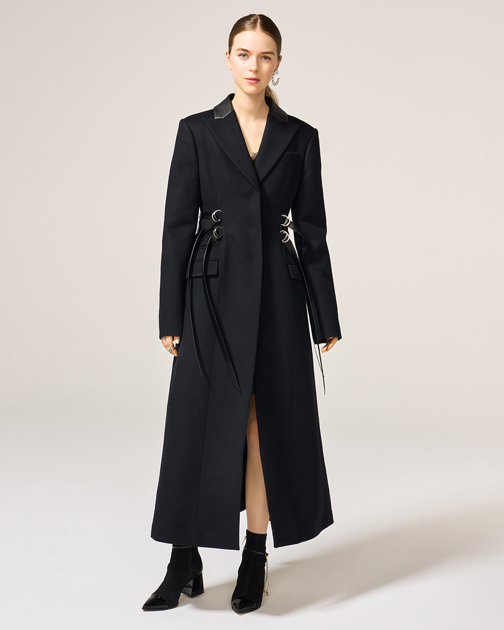 Black Harness Coat – ADEAM